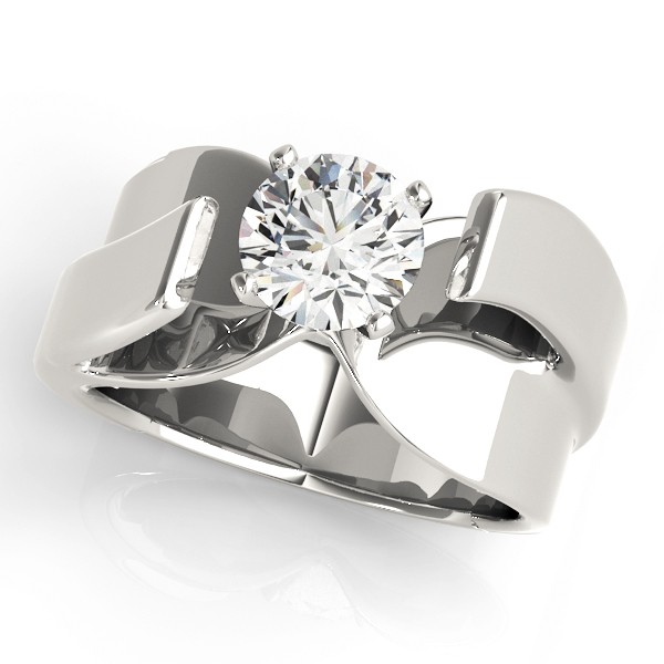 4 Prong Natural  Diamond Ring